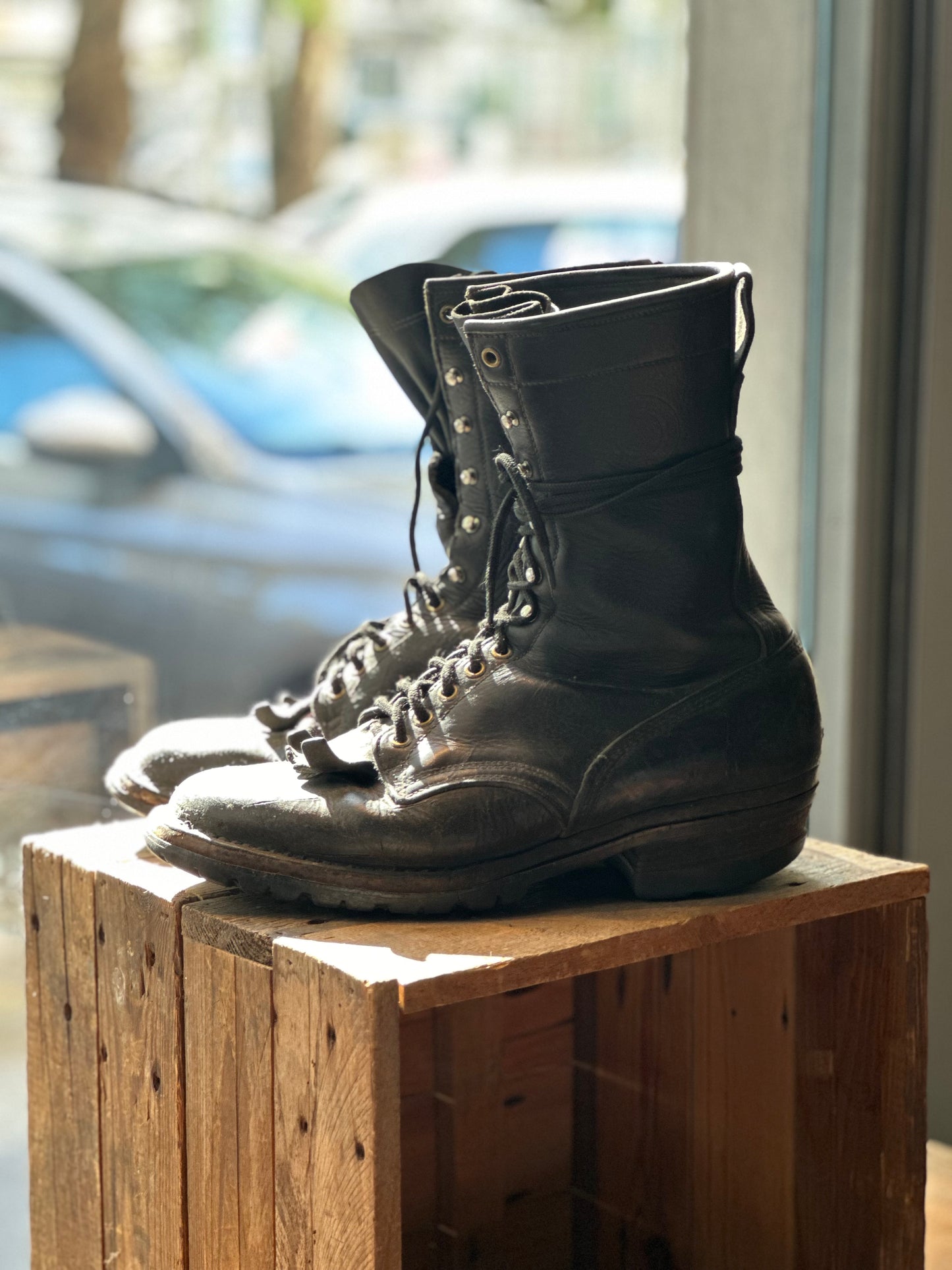 Firefighter Smoke Boots 10 | UNION FADE VINTAGE MILANO