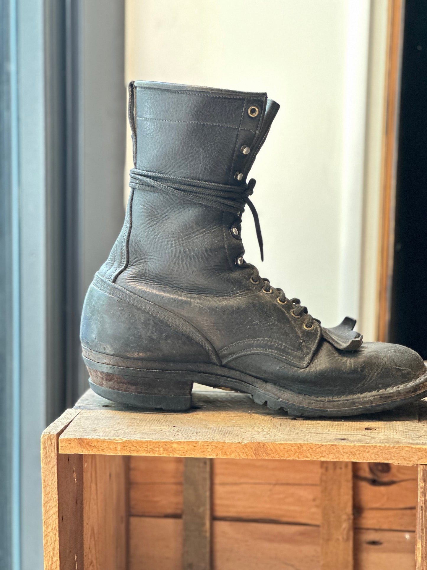 Firefighter Smoke Boots 10 | UNION FADE VINTAGE MILANO