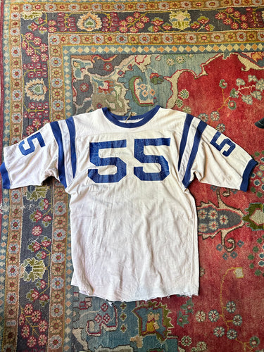 Football T-shirt in rayon 70s