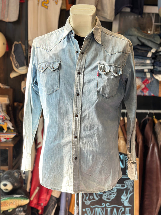 Levi's denim Big E shirt | UNION FADE VINTAGE STORE