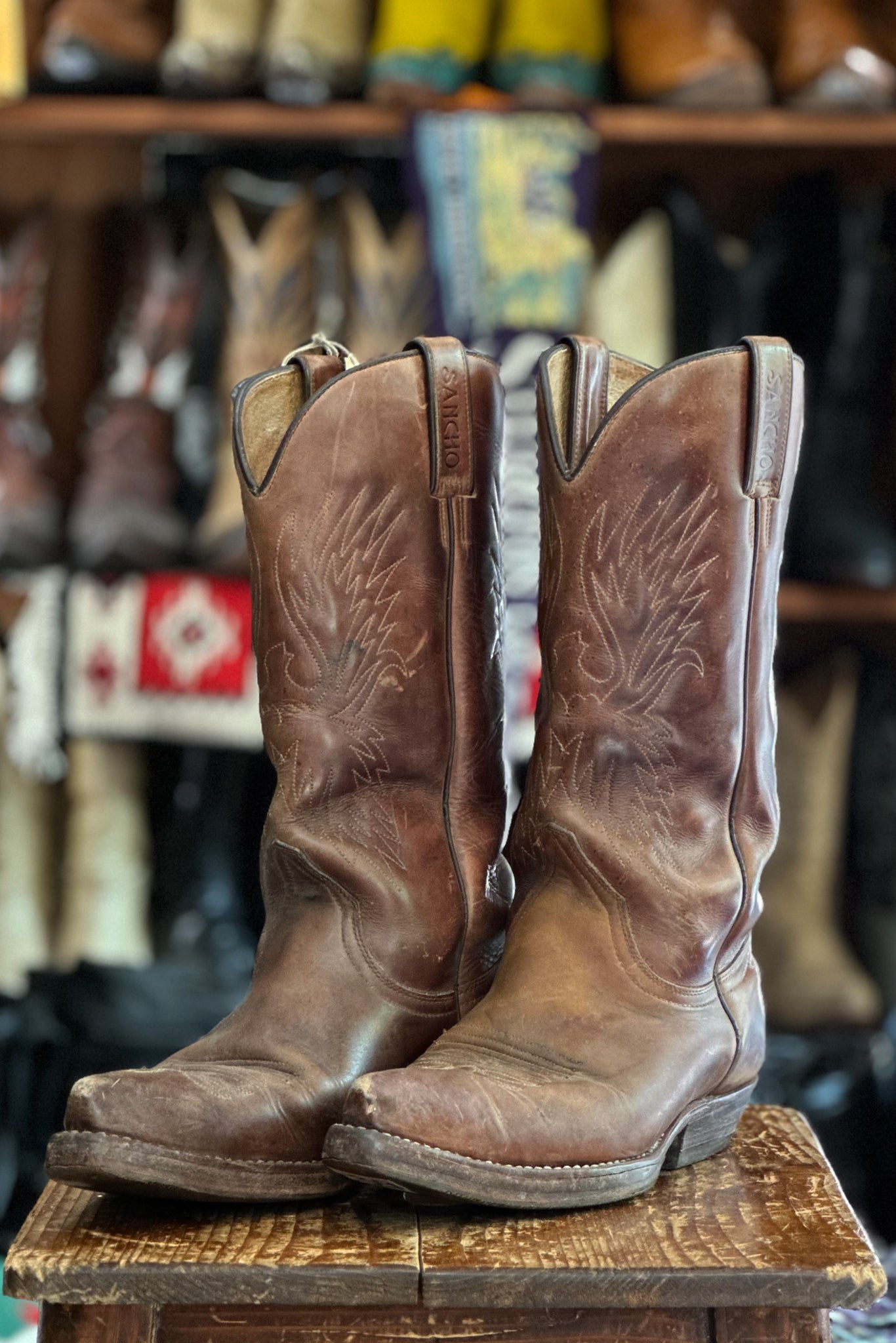 CowBoy Boots WESTERN BOOTS SANCHO UNION FADE VINTAGE MILANO