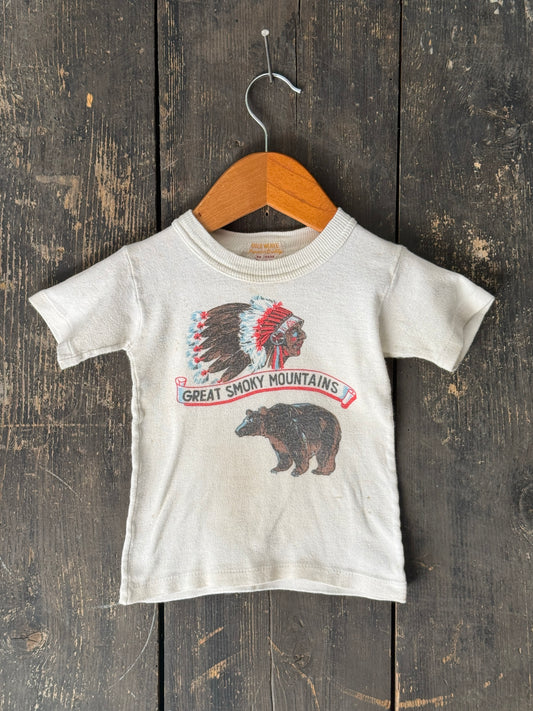 1950/60s Great Smoky Montains Souvenir Kids T-Shirt