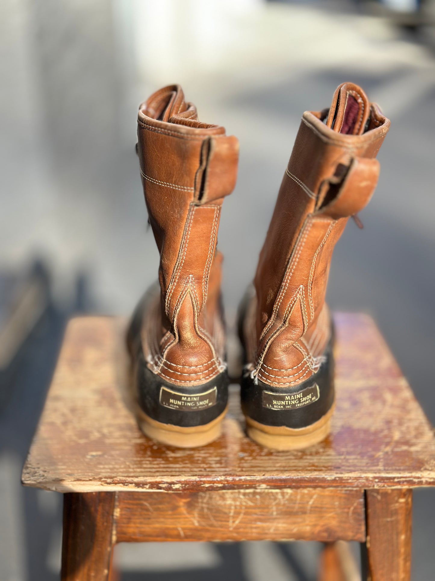 LL Bean duck boots