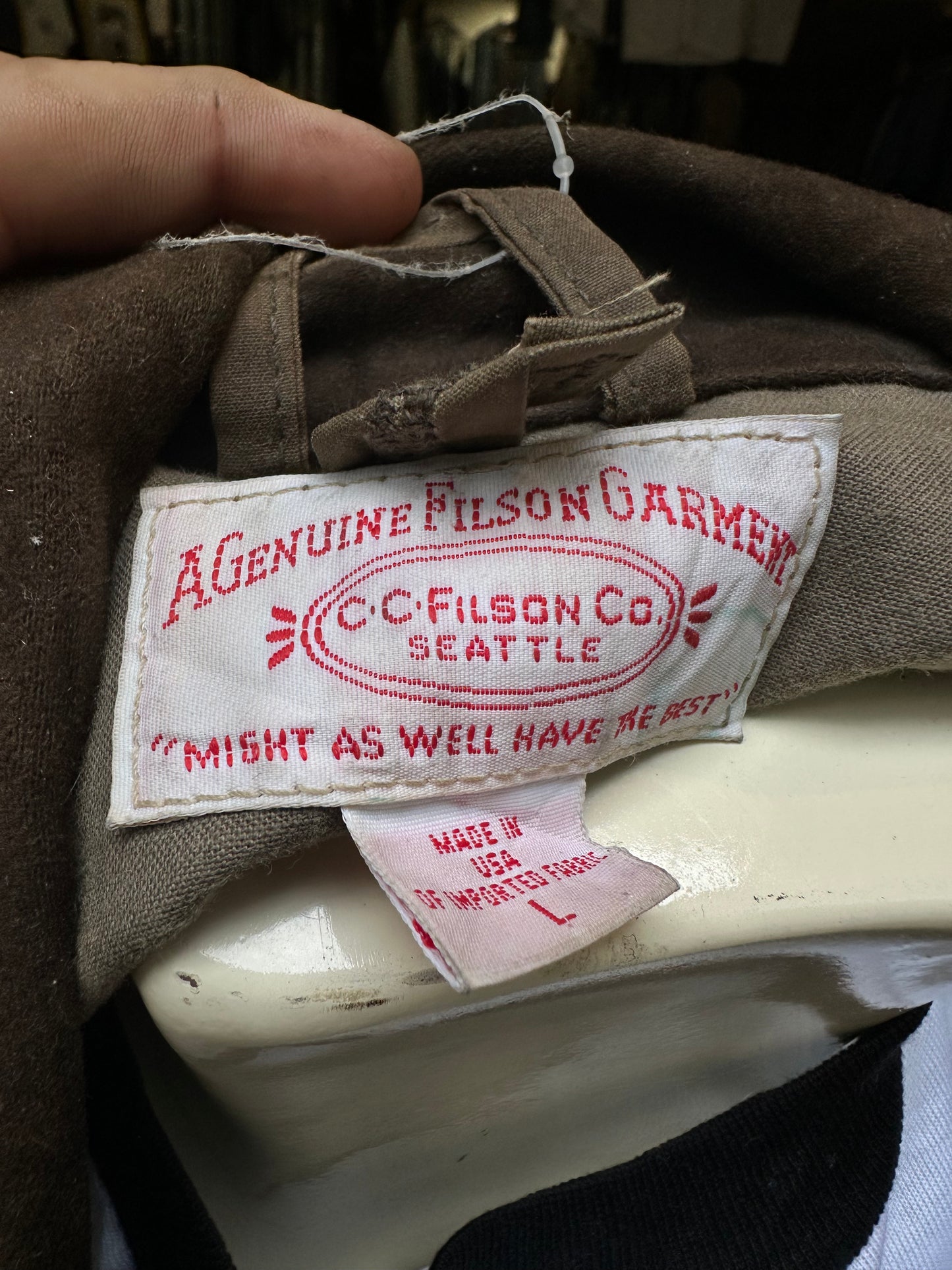 Filson Tin Cloth 90s | UNION FADE VINTAGE MILANO