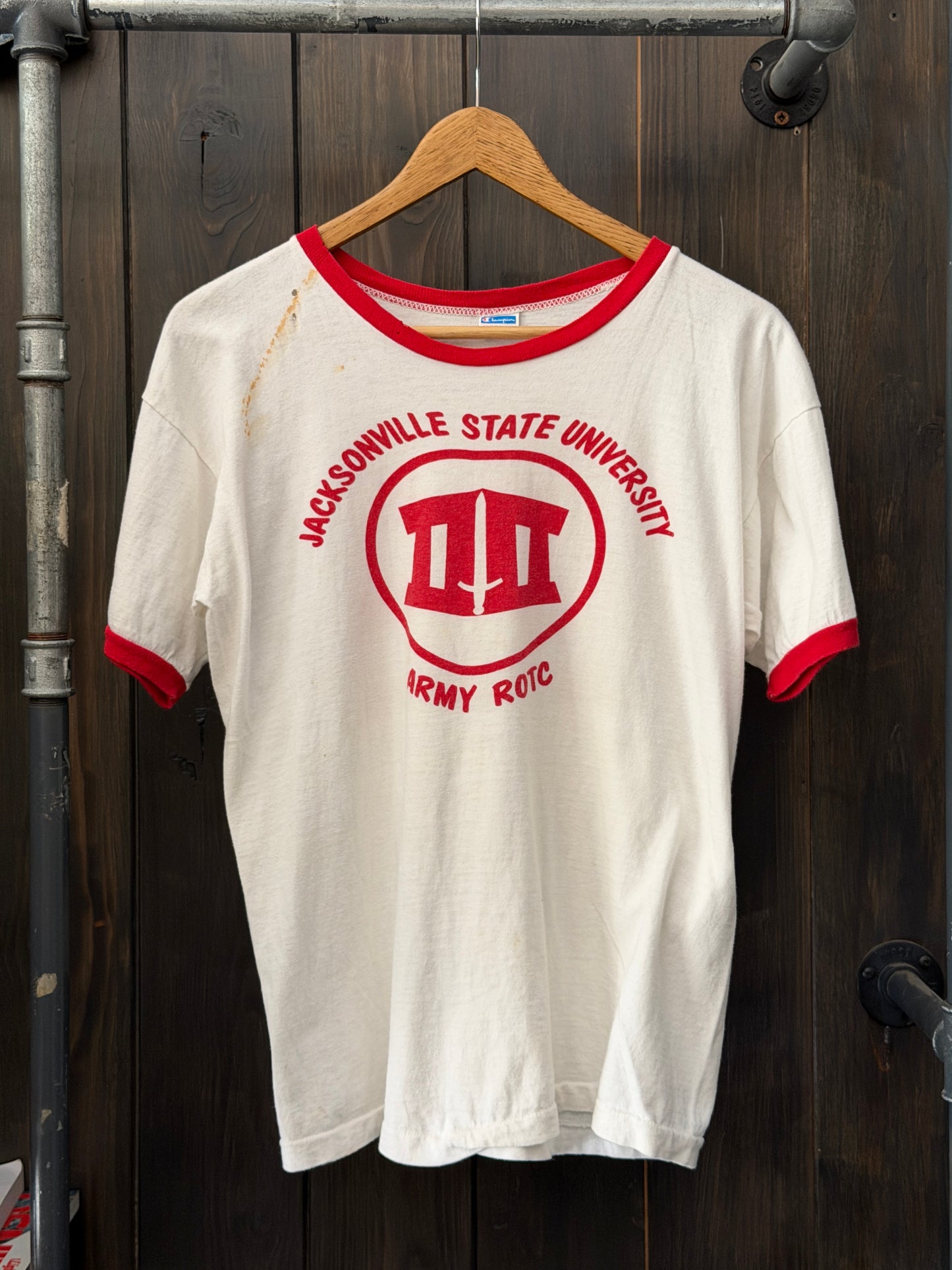 1970s Jacksonville State University Champion Ringer T-shirt