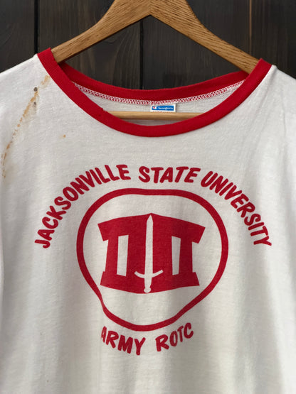 1970s Jacksonville State University Champion Ringer T-shirt