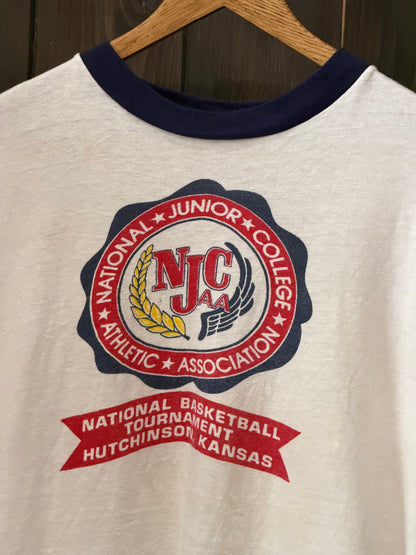 1970/80s NJCAA Tournament ringer T-shirt