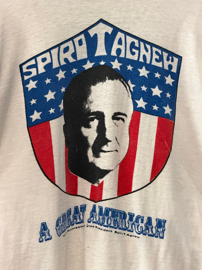 1970/80s Spiro Agnew Campaign ringer T-shirt