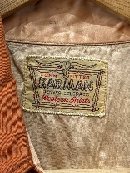 RARE Karman 1950 Western shirt