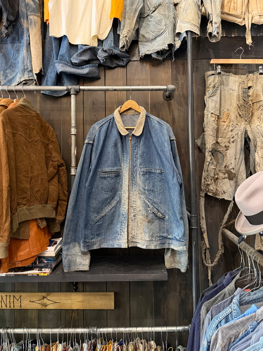 Faded & Distressed OSH KOSH 1950s Chore Coat