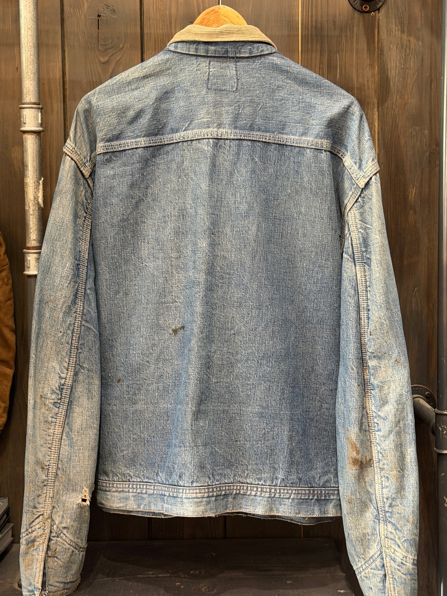 Faded & Distressed OSH KOSH 1950s Chore Coat