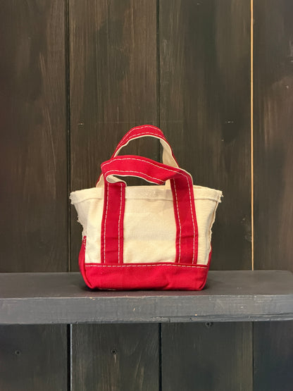 Mini LL. Bean tote bag