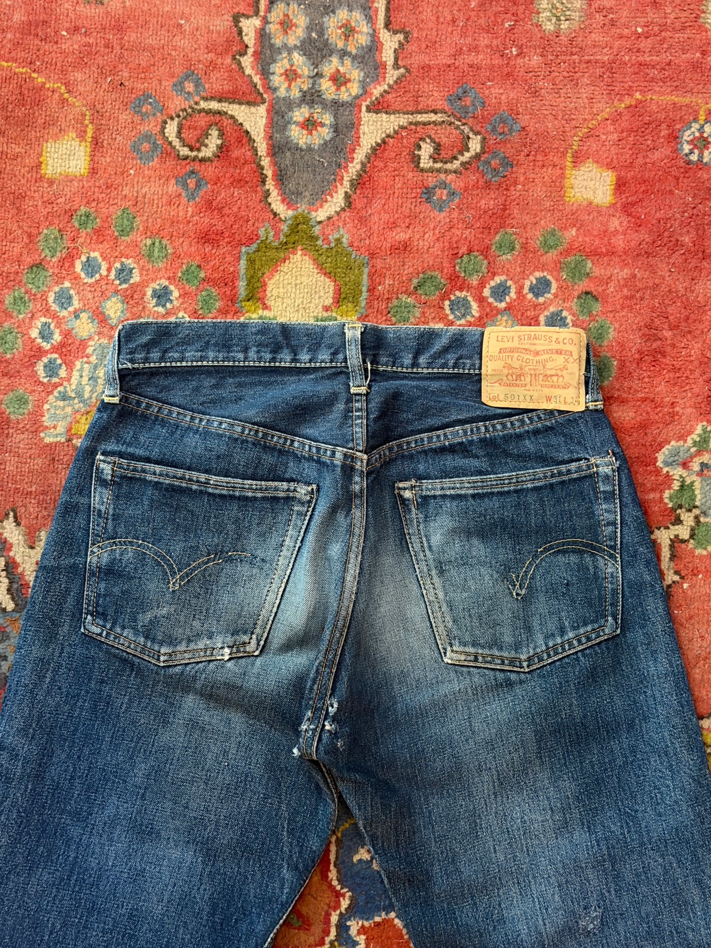 Levi's Denim model 501XX Big E 60s