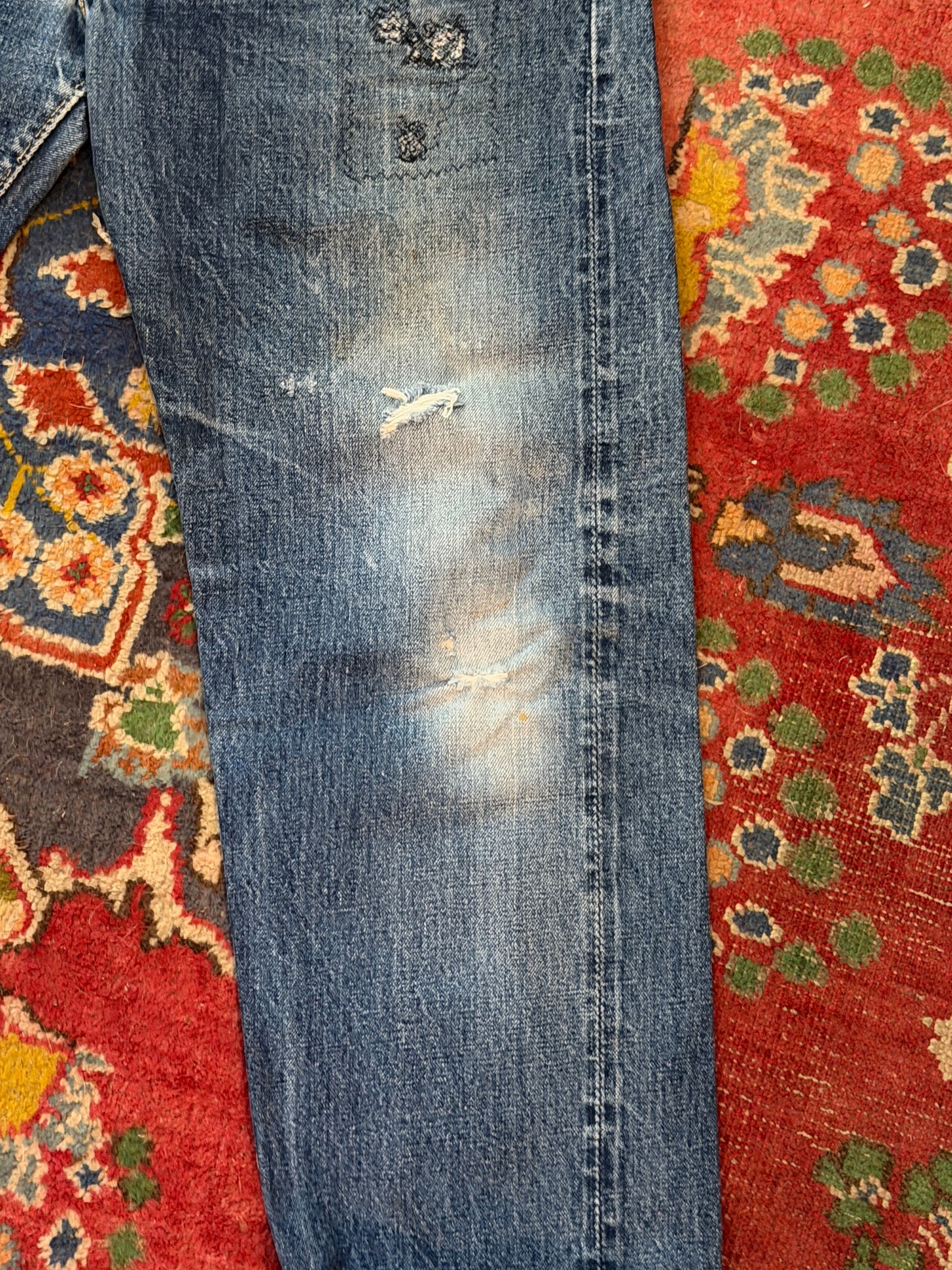 Levi's Denim model 501XX Big E 60s Hidden Rivets
