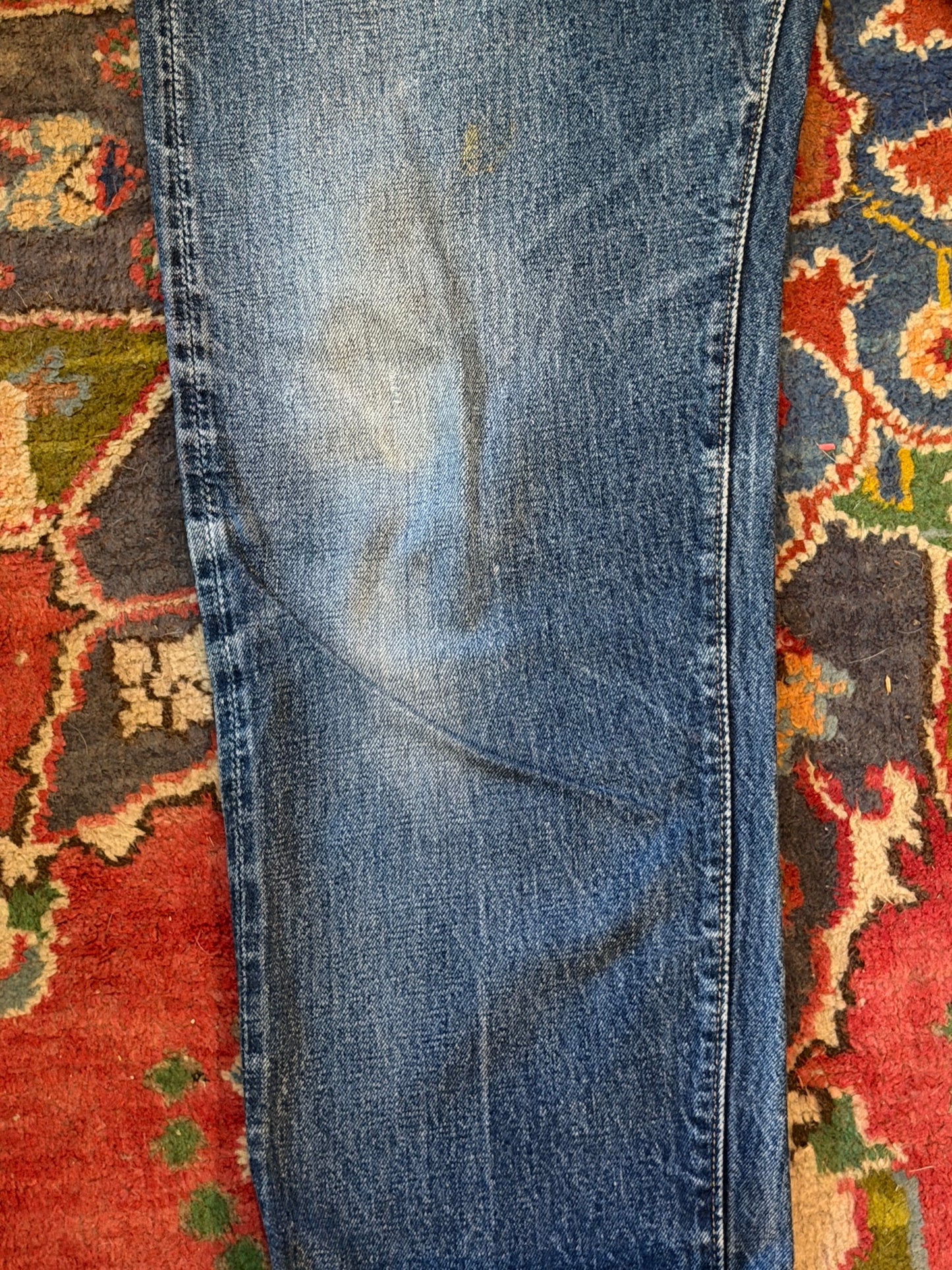 Levi's Denim model 501XX Big E 60s Hidden Rivets