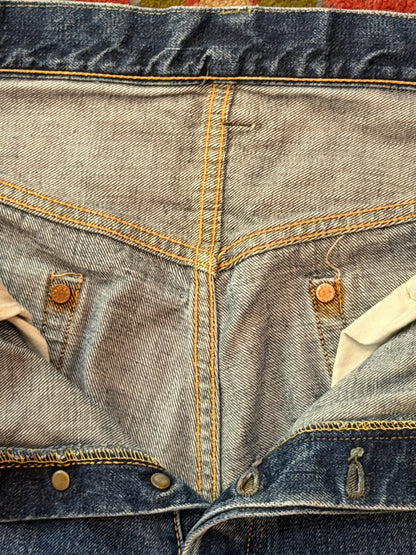 Levi's Denim model 501XX Big E 60s Hidden Rivets