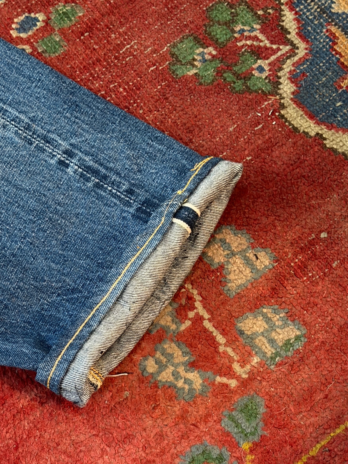Levi's Denim model 501XX Big E 60s Hidden Rivets