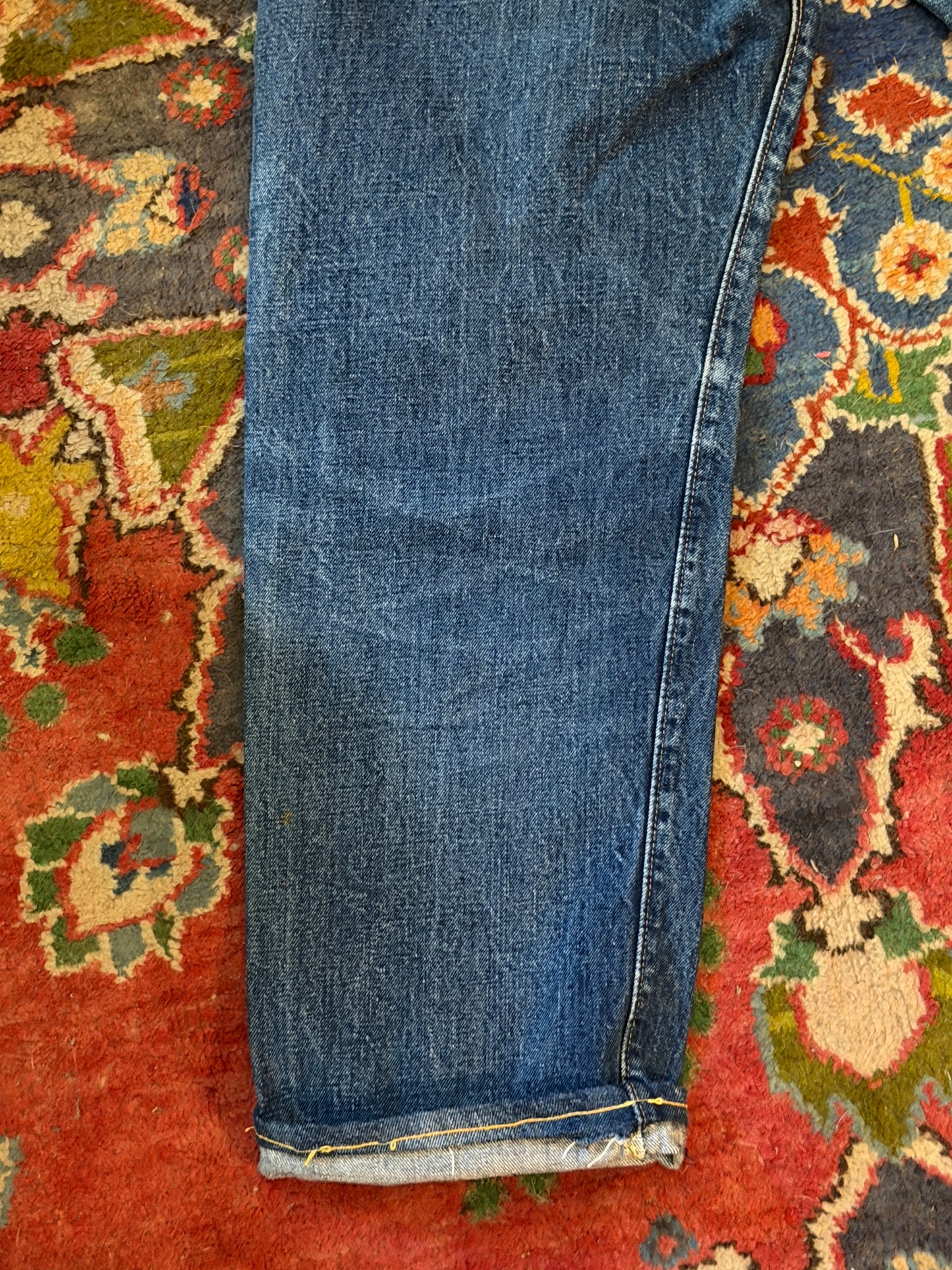 Levi's Denim model 501XX Big E 60s Hidden Rivets