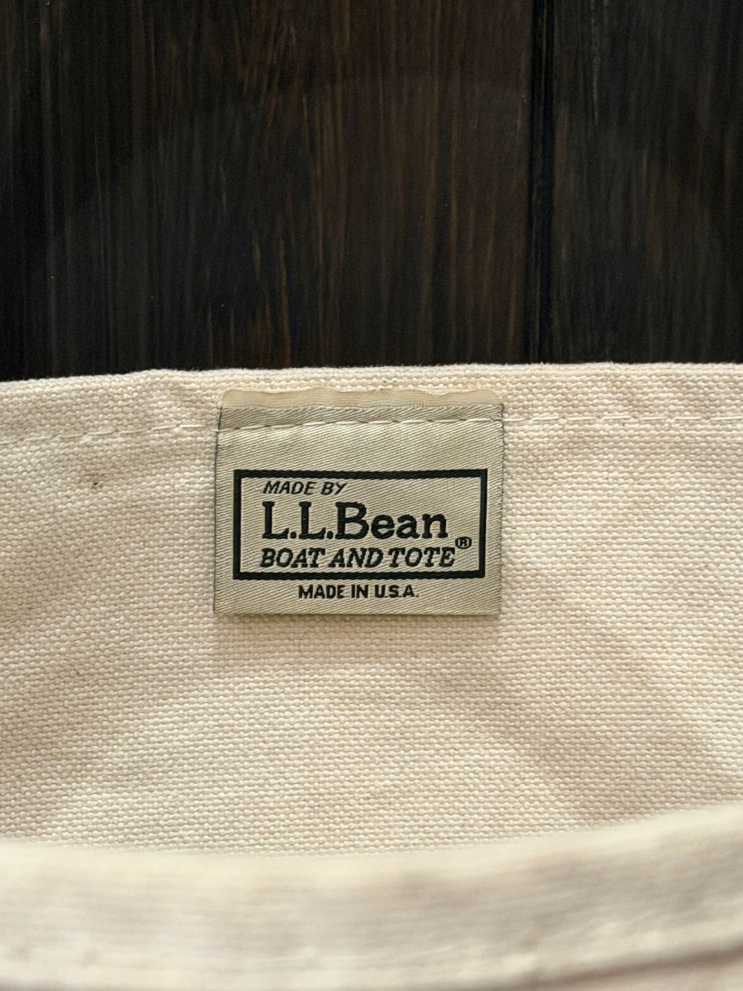 Medium LL. Bean tote bag