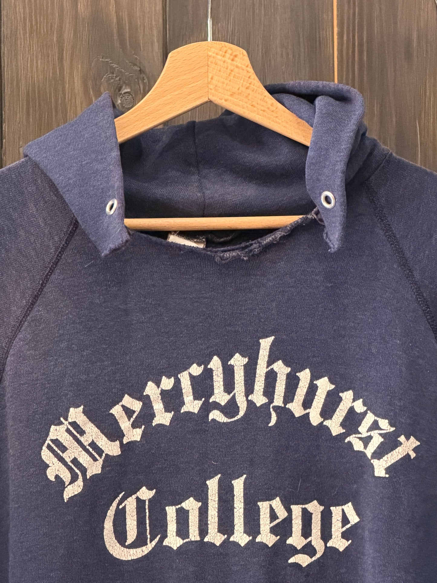 1980s Velva Sheen Merryhurst College Hoodie