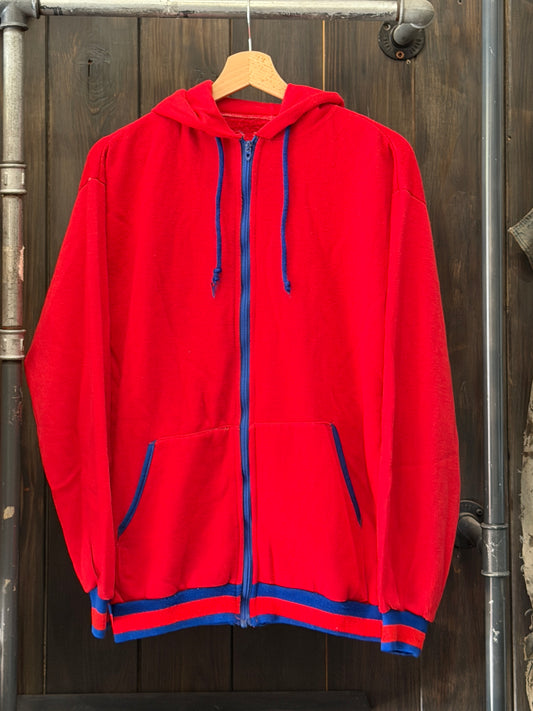 1980s Made in USA Zip-up Sweatshirt