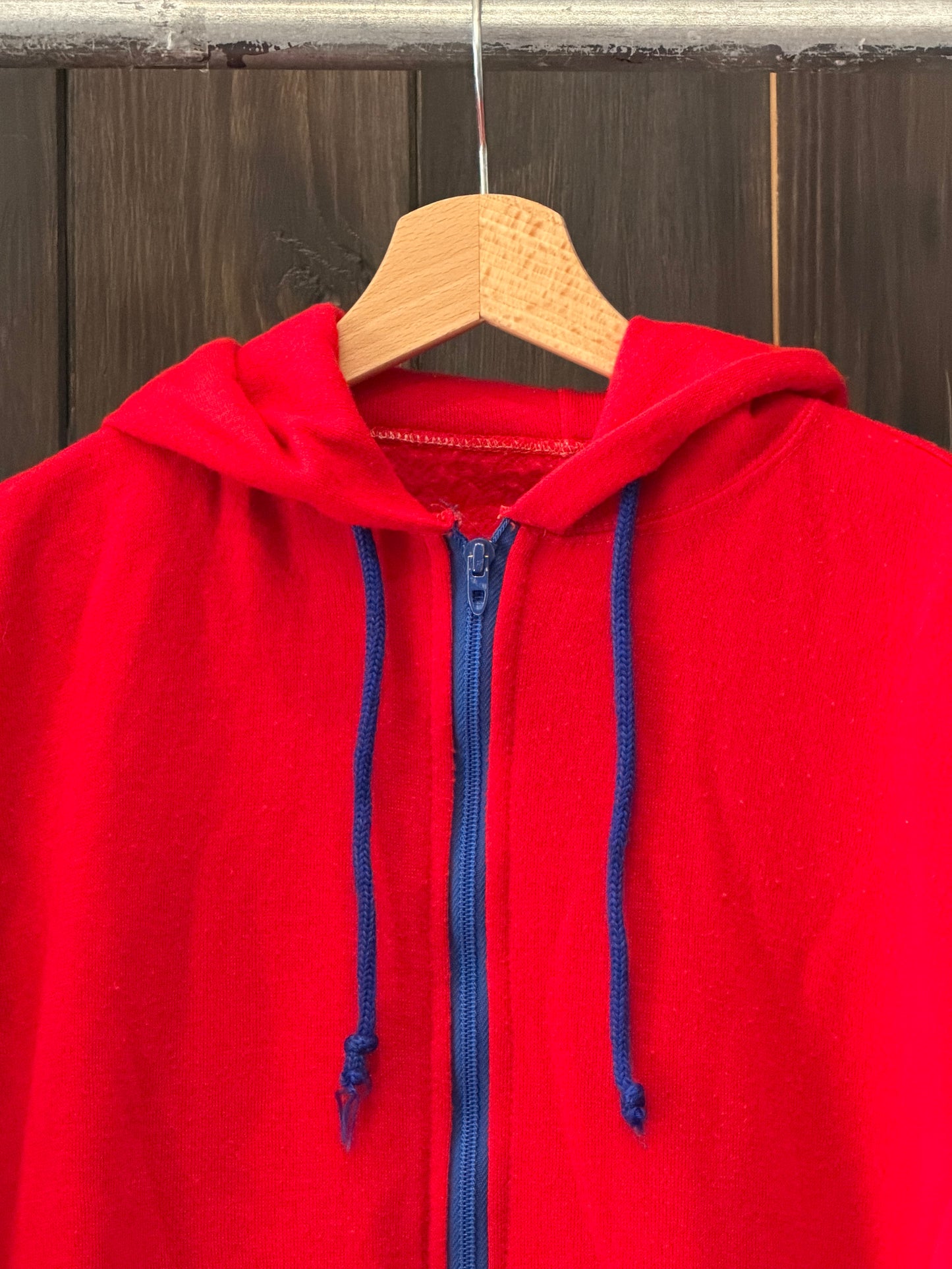 1980s Made in USA Athletic Zip Sweatshirt