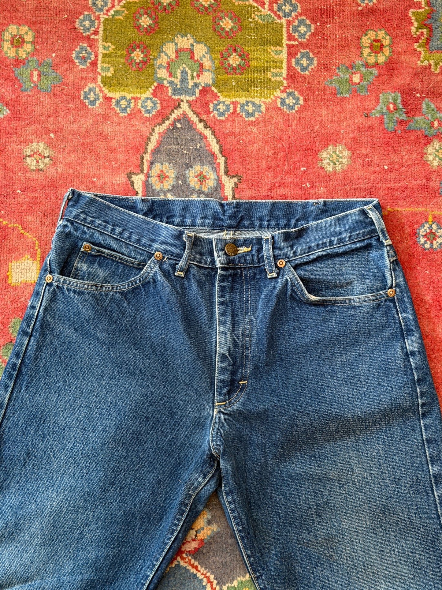 1980s Made in USA Lee Rider Denim