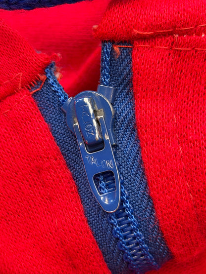1980s Made in USA Athletic Zip Sweatshirt
