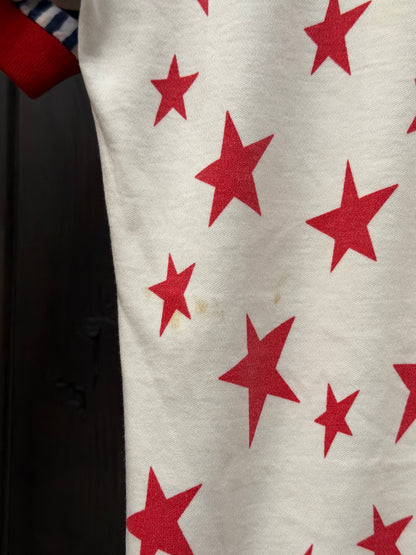 1980/90s Americana Star Print Raglan T-shirt