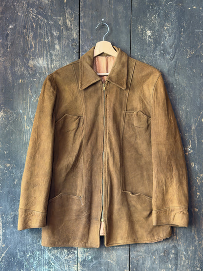 1950s P.A Meyer & Sons Leather Work Jacket