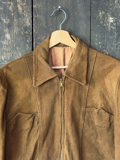 1950s P.A Meyer & Sons Leather Work Jacket