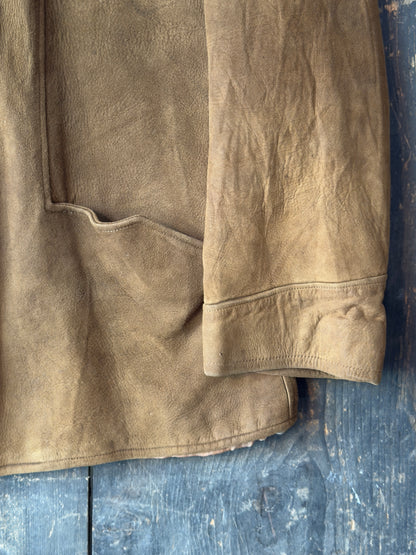 1950s P.A Meyer & Sons Leather Work Jacket