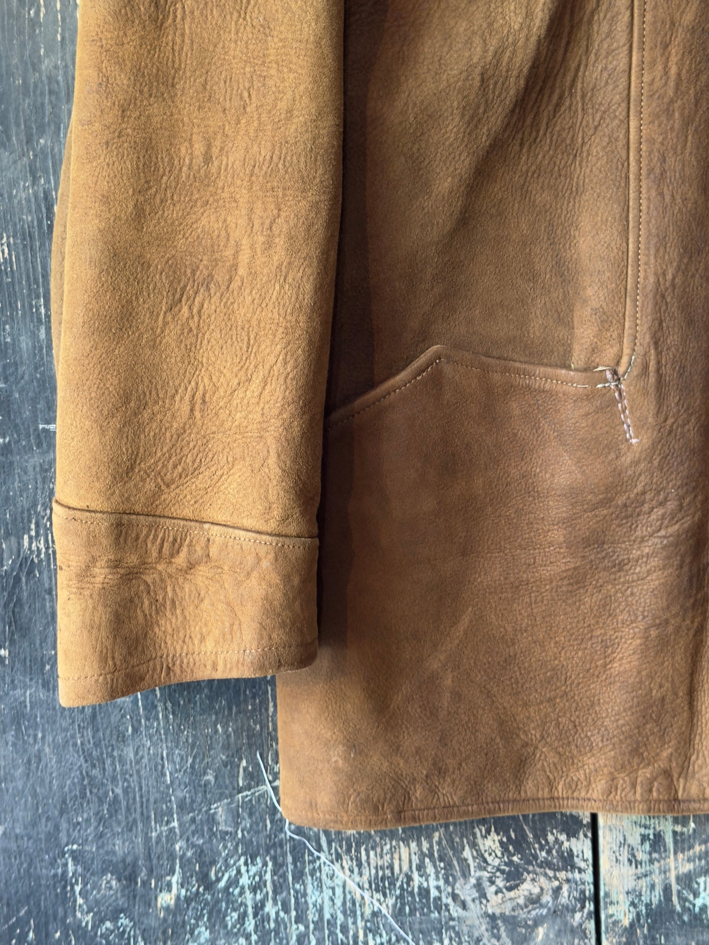 1950s P.A Meyer & Sons Leather Work Jacket