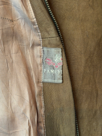 1950s P.A Meyer & Sons Leather Work Jacket