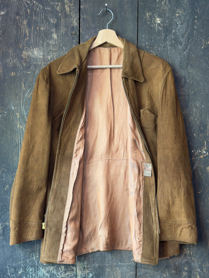 1950s P.A Meyer & Sons Leather Work Jacket
