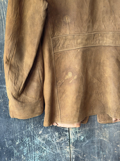 1950s P.A Meyer & Sons Leather Work Jacket