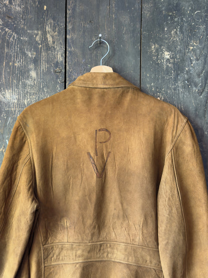 1950s P.A Meyer & Sons Leather Work Jacket