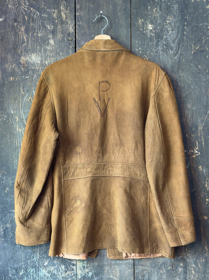 1950s P.A Meyer & Sons Leather Work Jacket