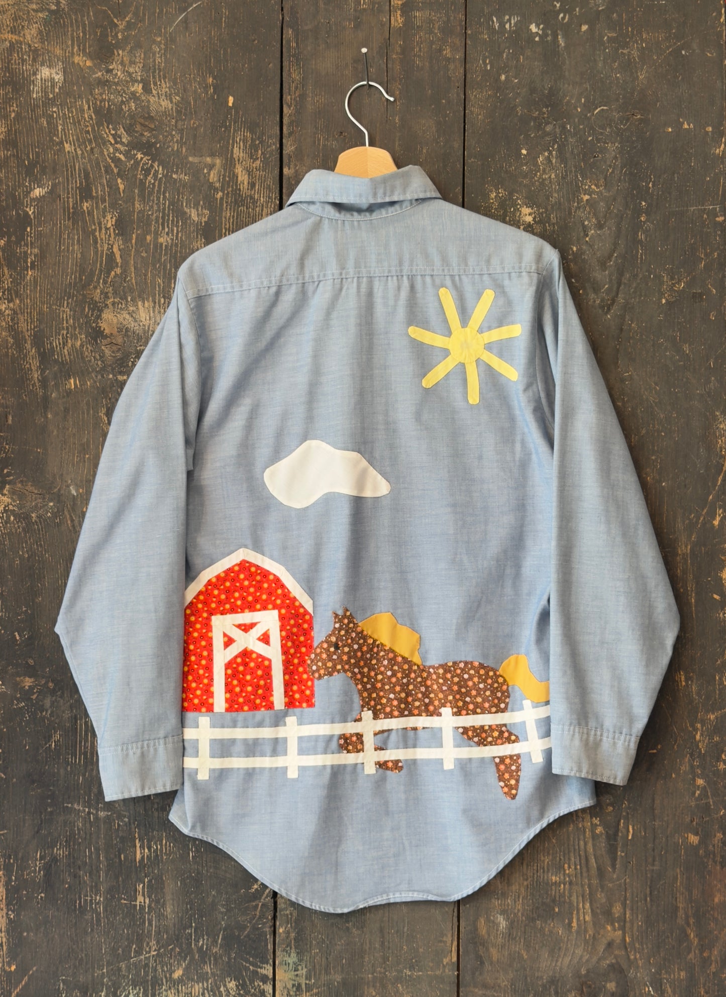 Vintage Custom Selvedge Chambray Shirt