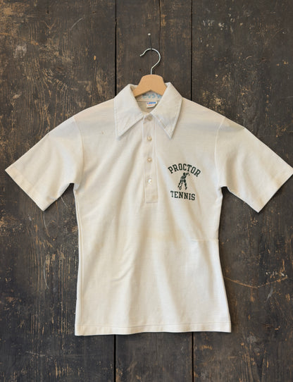 1970s Champion Proctor Tennis Academy Polo Shirt