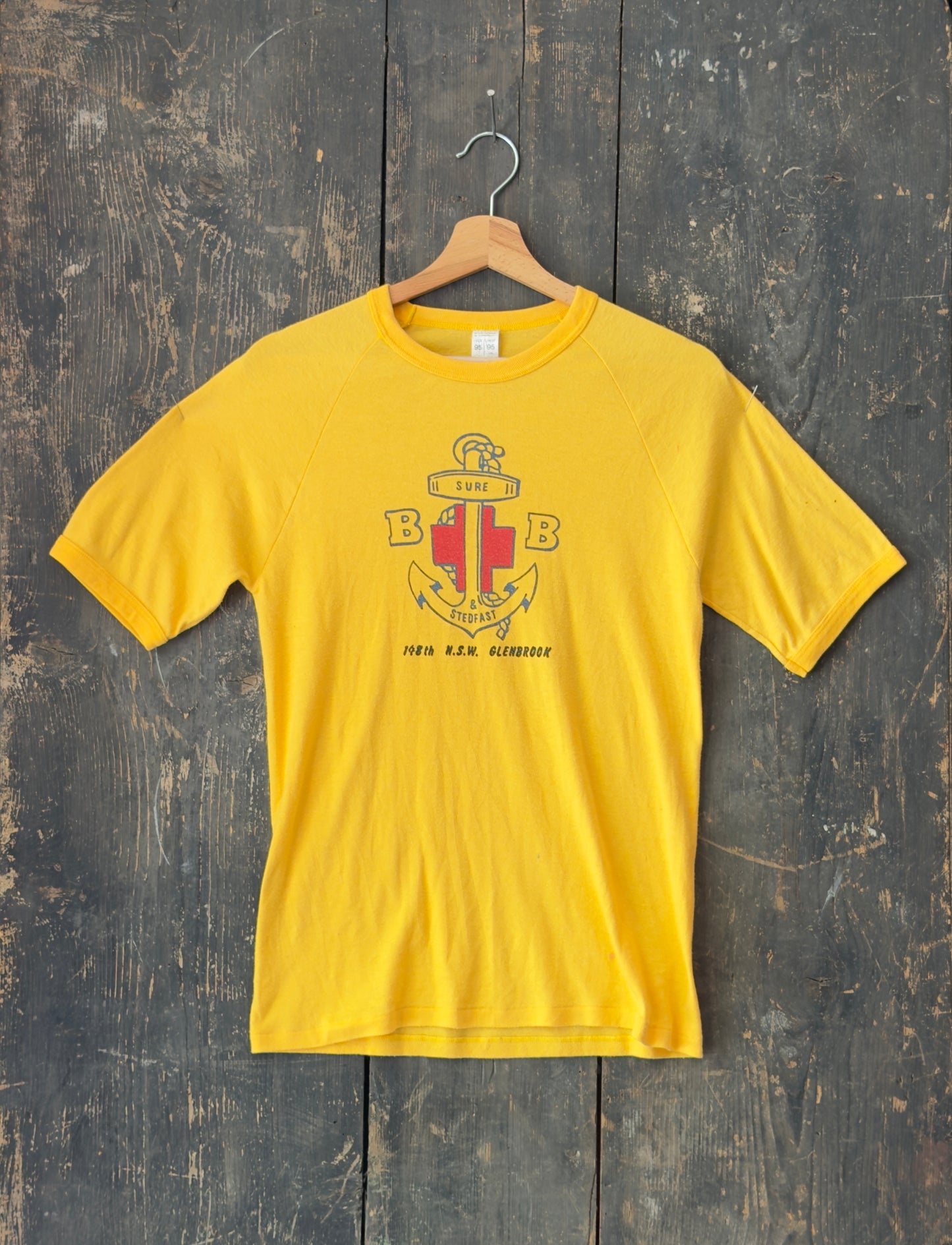 1980s N.S.W Australian Graphic Ringer Tee