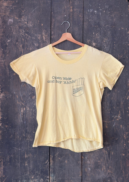 1980s Dr.Mcgillicuddy's Promo T-shirt