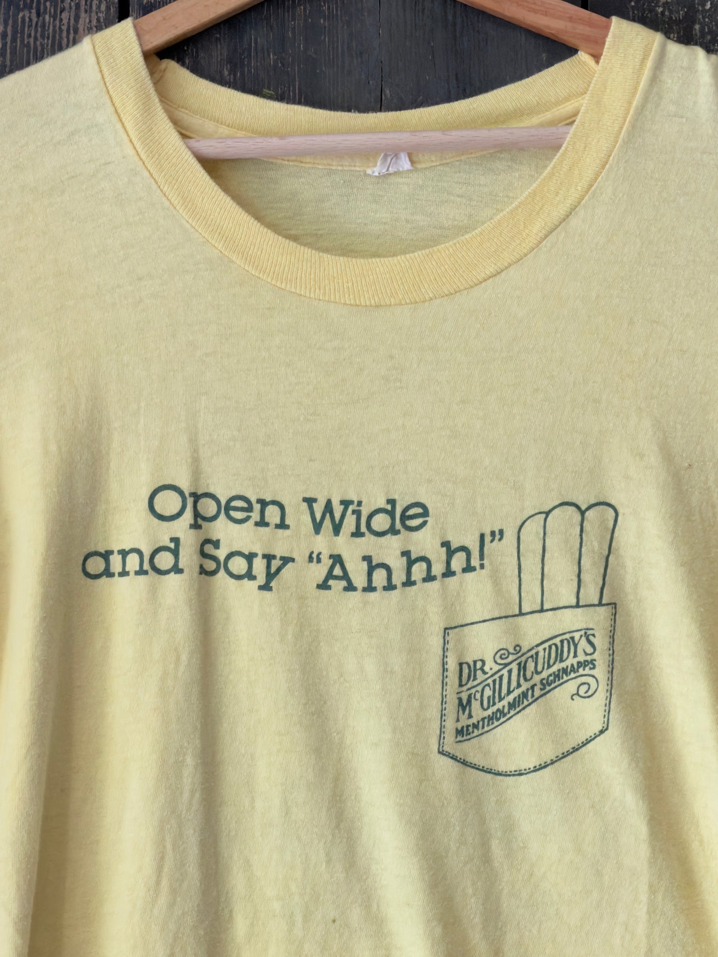 1980s Dr.Mcgillicuddy's Promo T-shirt