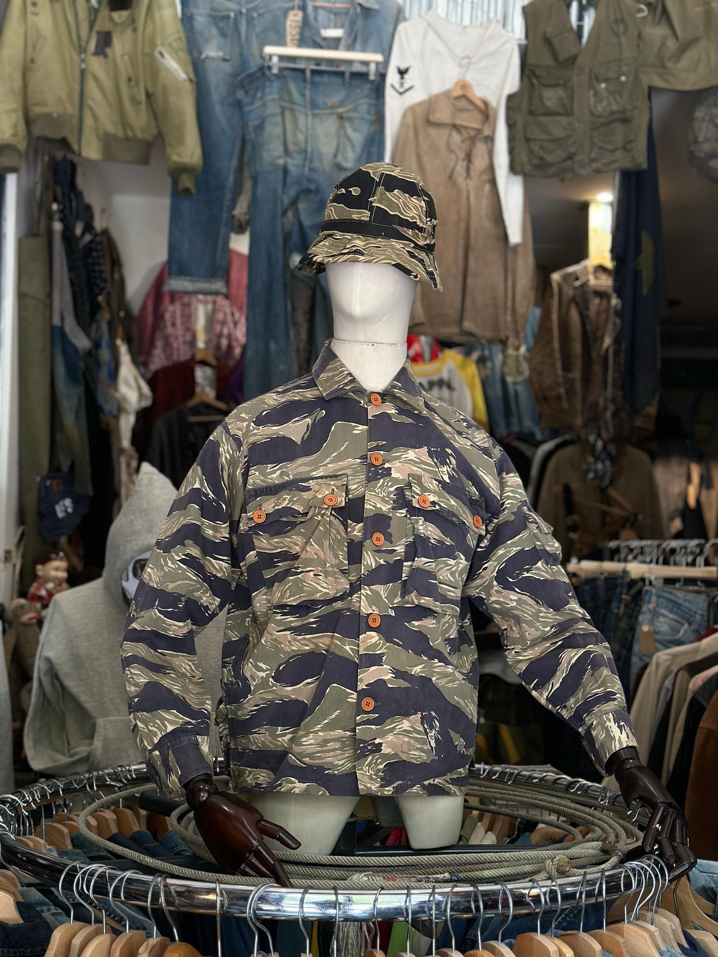 Army Tiger Jungle jacket | UNION FADE VINTAGE STORE