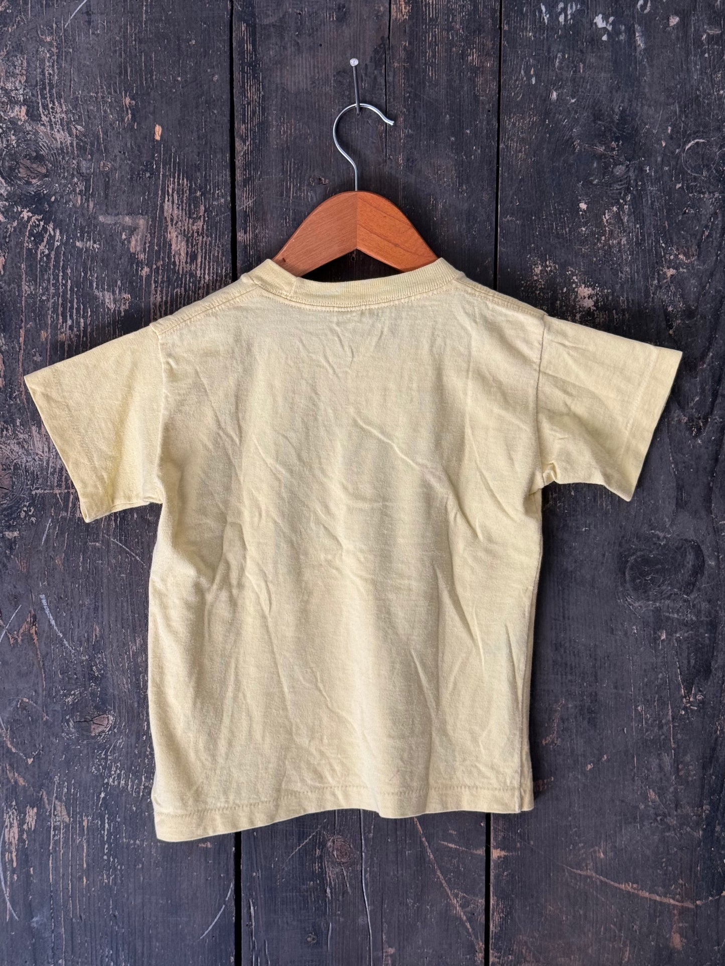 1970s St. Ignace Michigan Kids Souvenir T-shirt