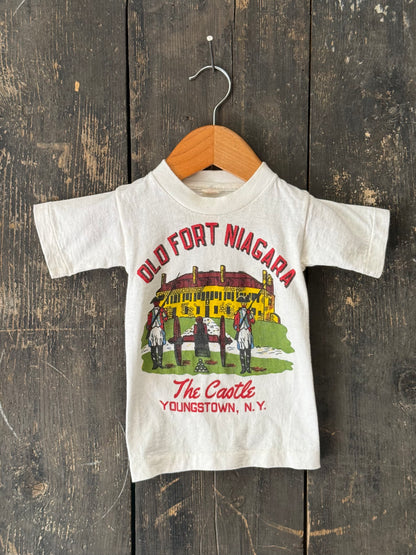 1960/70s Old Fort Niagara Kids Souvenir T-shirt