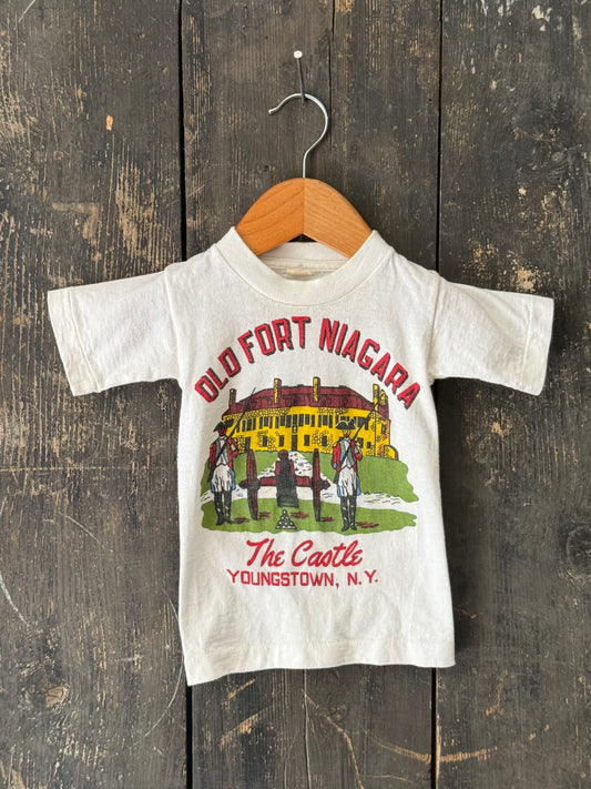 1960/70s Old Fort Niagara Kids Souvenir T-shirt