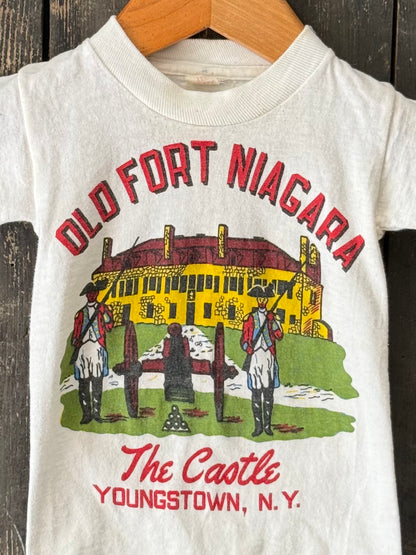 1960/70s Old Fort Niagara Kids Souvenir T-shirt