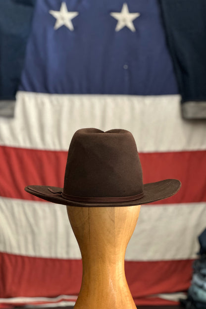 VINTAGE CowBow Hat Beaver made in KANSAS CITY | UNION FADE VINTAGE STORE