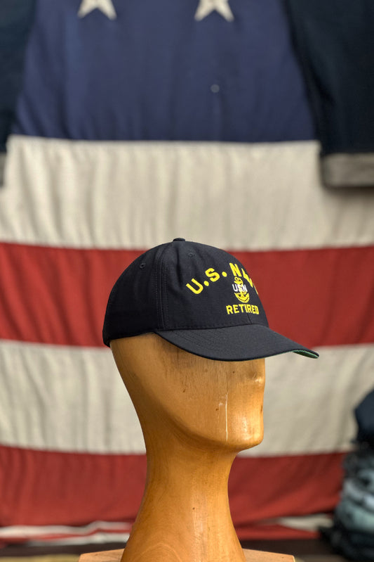 U.S. Navy Cap NAVY RETIRED | UNION FADE VINTAGE STORE